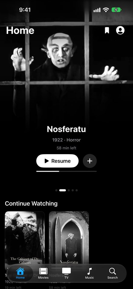 Home on iPhone